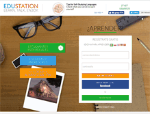 Tablet Screenshot of edustation.es