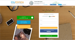 Desktop Screenshot of edustation.pl